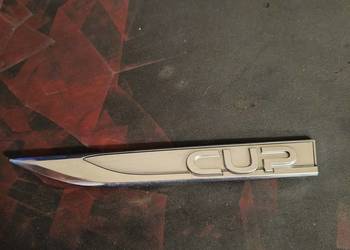 VW golf 7 emblemat CUP lewy przód błotnik
