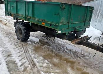 Przyczepa wywrotka jednoosiowa