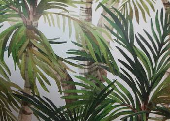 Tapeta zielone palmy