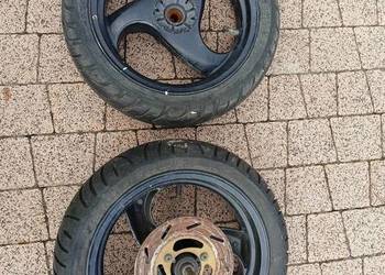 Koła skuter 13 wraz z oponami 130/60-13  i 140/60-13