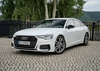 Audi A6 Limousine S Line Quattro Gletscherweiss Metallic CarPlay Gwarancja…