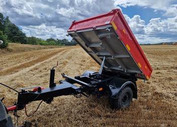 przyczepa jednoosiowa wywrotka 3-stronna 2,5t przyczepa jednoosiowa wywrotka 3-stronna 2,5t