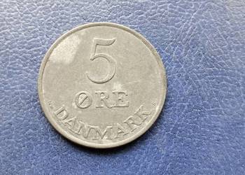 Stare monety 5 ore 1953 Dania