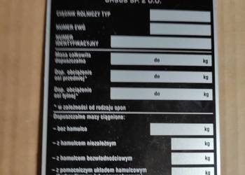 Tabliczka do odnowienia oryginał