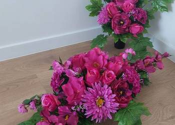 Kompozycja wiązanka stroik grób cmentarz