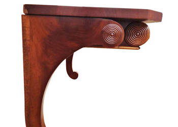 NIESPOTYKANA KONSOLA PÓŁKA BIEDERMEIER