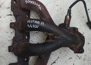 OPEL ASTRA CORSA 1,4 16V kolektor wydechowy 90400196