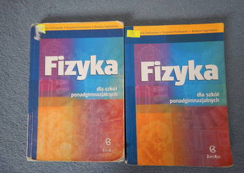 Fizyka dla szkół ponadgimnazjalnych liceum, podręcznik