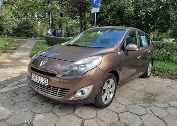 Renault Grand Scenic III, benz+LPG, hak, 2009r, 222 tys. 7-miejsc