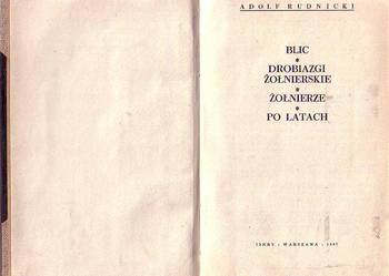 (9035) BLIC * DROBIAZGI ŻOŁNIERSKIE * ŻOŁNIERZE * PO LATACH