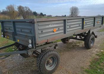 Przyczepa Autosan D-44S-02 Sztywna, 4 Tony Oryginał, Jak Nowa