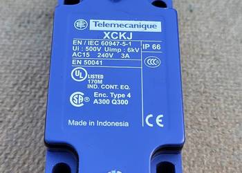 Wyłącznik krańcowy XCKJ firmy Telemecanique.
