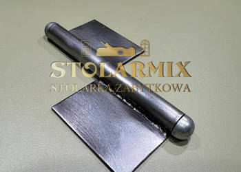 Zawias wpuszczany do okien ZOK-32L, zabytkowy zawias, starodawne okucia