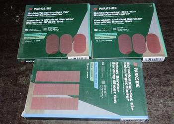 Papiery ścierne do szlifierki oscylacyjnej parkside Pmfs