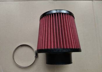 Sportowy Filtr Stożkowy Powietrza 76mm (3") Czerwony NOWY