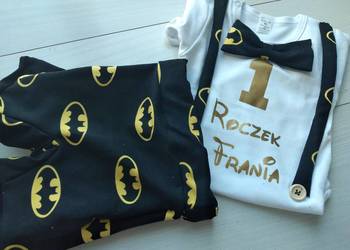 Komplet batman dla chłopca na roczek