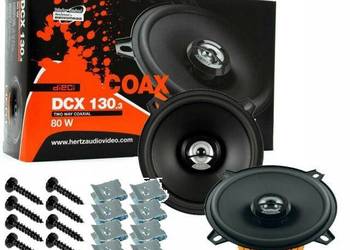 HERTZ DIECI DCX 130.3 130MM /GŁOŚNIKI DWUDROŻNE / 80 WATT MOCNE BASY