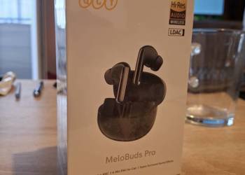 Słuchawki QCY MeloBuds Pro | NOWE, Zafoliowane | ANC, LDAC | Faktura