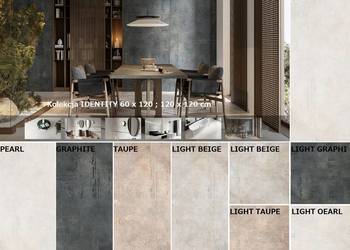 gres 60/120 ,120/120 cm identity rektyfikowany silky cristal