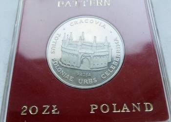 POLSKA-20 ZŁ-1981 r - CuNi - PRÓBA - (BARBAKAN)