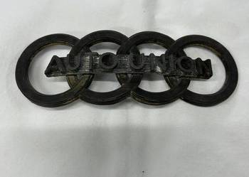 stary przedwojenny znak Auto Union - obecny Audi