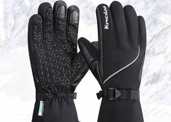 Ciepłe rękawice zimowe, Sportowe, Wiatroszczelne, Dotykowe, M, Kitbeez