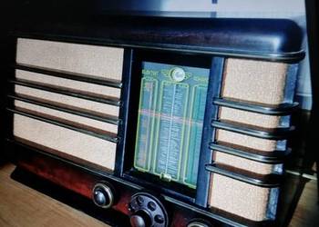 Stare polskie radio lampowe z lat 30 tych.  REZERWACJA