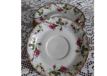 17 podstawka talerzyk spodek deserowy porcelana chodzież iwona złota róża