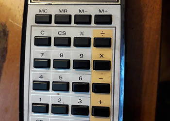 * Zabytkowy kalkulator Texas Instruments vintage LED
