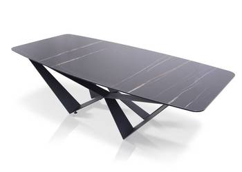 Stół Tectona blat spiek Sahara Noir Extra 240 cm x 100 cm