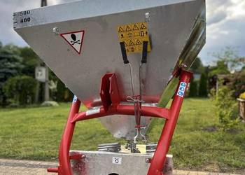 Rozsiewacz nawozów 500l metalowy, ocynkowany , ogniowo ,metalowy