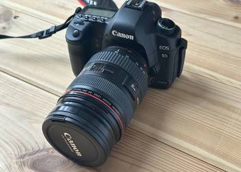 aparat fotograficzny CANON EOS 5D  Z ZOOMEM