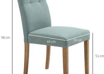 Krzesła komplet 2 szt, nowe. Kolor zielony Krzesła komplet 2 szt, nowe. Kolor zielony