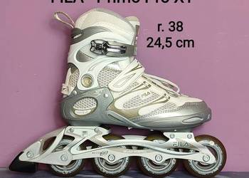 Rolki FILA Primo Pro XT - ABEC-7 Performix 80 mm/82A, rozm. 38/24,5 cm