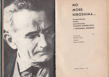 (02477) NO MORE HIROSHIMA… KORESPODENCJA LOTNIKA ZNAD HIROSZ