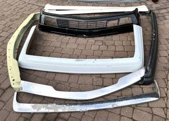 Mercedes W126 SEC Zderzaki przód +tył + progi + chromy