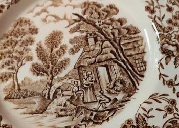 Talerzyki deserowe Royal Tudor Staffordshire porcelana Angli Talerzyki deserowe Royal Tudor Staffordshire porcelana Angli