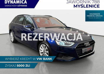 Audi A4 Avant VAT 23% 40TFSI mHEV 204KM S-tronic 2022 r., salon PL, I właś…