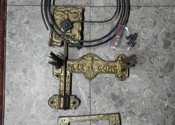 709 Adler Gong starego zegara ściennego FMS Mauthe sanki wieszak mocowanie