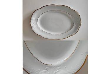 Fryderyka duży półmisek talerz salaterka Wałbrzych porcelana zabytkowy