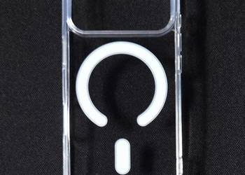 Etui/case klasyczne przezroczyste z MagSafe na iPhone'a 17 pro
