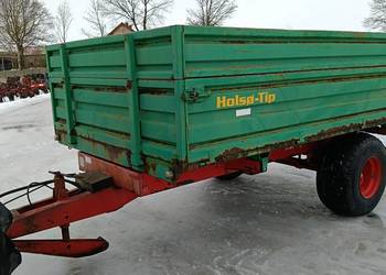 Przyczepa warfama na 3 strony hamulce 4 tony