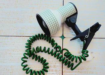 Modernistyczna lampka punktowa na klips