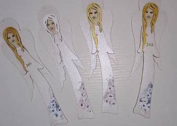 Aniołek zawieszka magnes