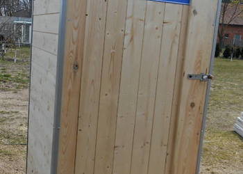 WC Drewniane Toaleta na Budowę Działke