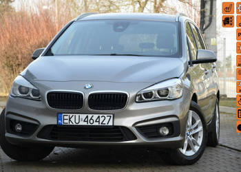 BMW 218 Zarejestr 2.0D 150KM Serwis 7-foteli Navi El.klapa Bi-xenon Grz.fo…