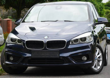 BMW 218 Opłacona 1.5i 136KM Serwis Ledy Beżowa skóra Pamięci Navi Kamera F…