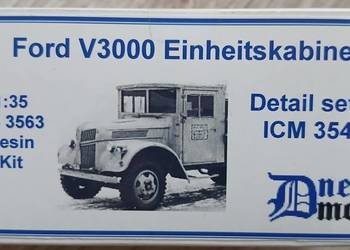 Dnepromodel DM3563 Ford V3000 Einheitskabine Detail set for ICM 35411 (1/35