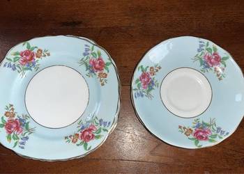 Talerzyk deserowy Colclough. Made in England.   Przepiękne kwiatowe dekory