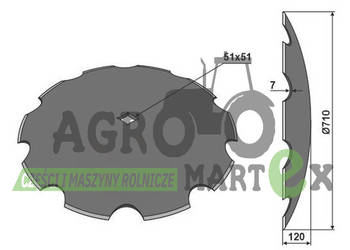 851003398 TALERZ KARBOWANY fi710x7 GREGOIRE BESSON